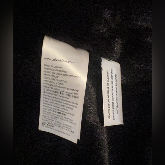 Calvin Klein Women’s Coat Size Medium Color Black Never Worn - Picture 6 of 14